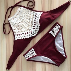 Bikini Halter Lace